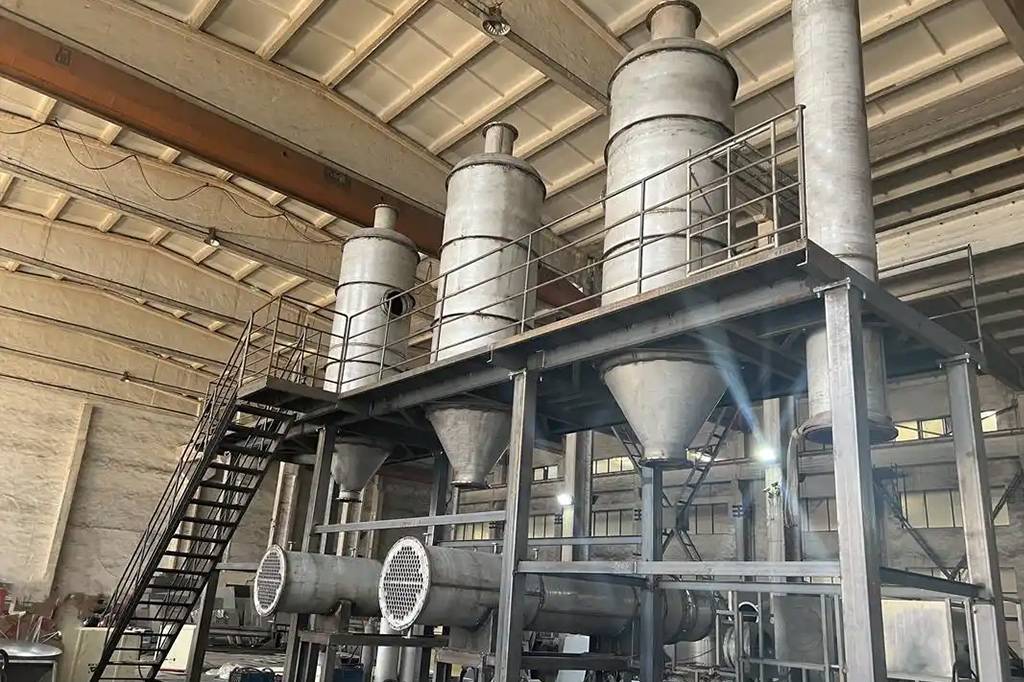 food processing evaporator three effect